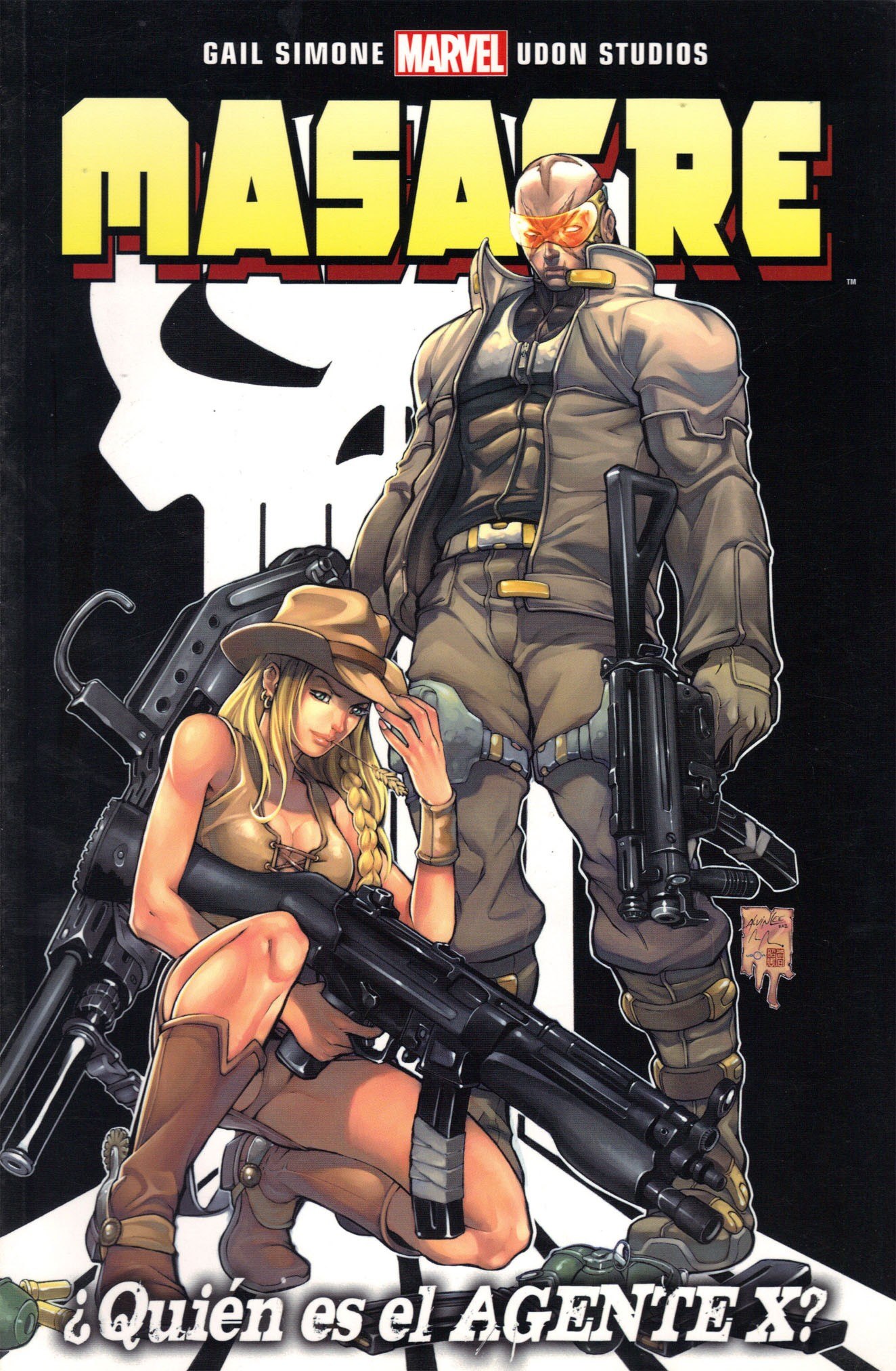 Portada ampliada de MASSACRE