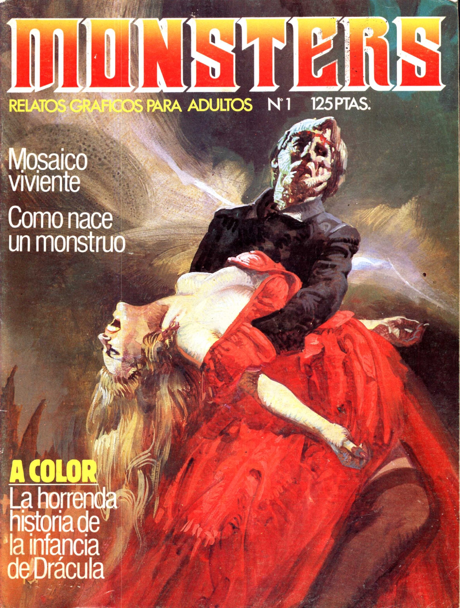 Portada ampliada de MONSTERS