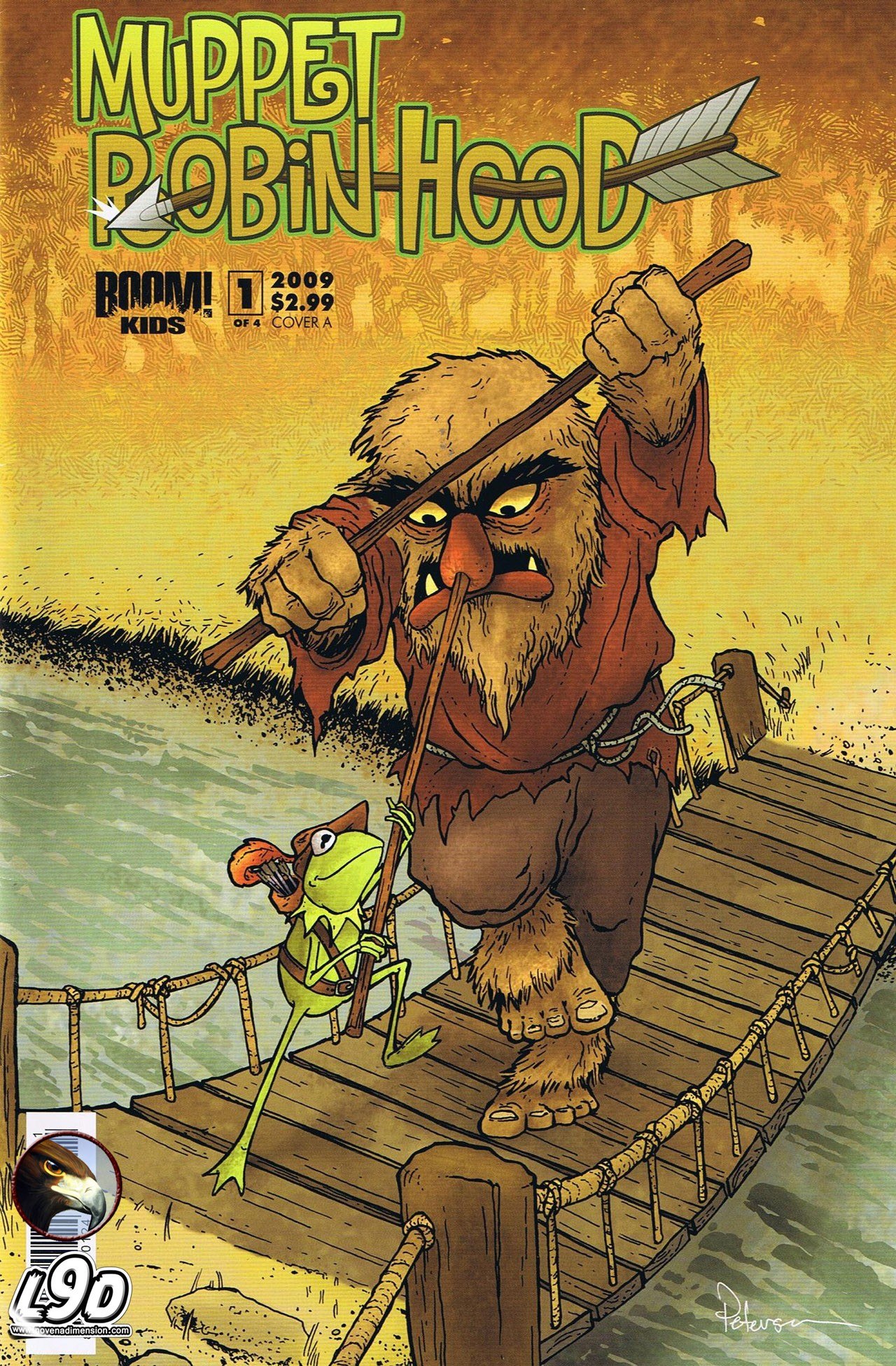 Portada ampliada de MUPPET ROBIN HOOD