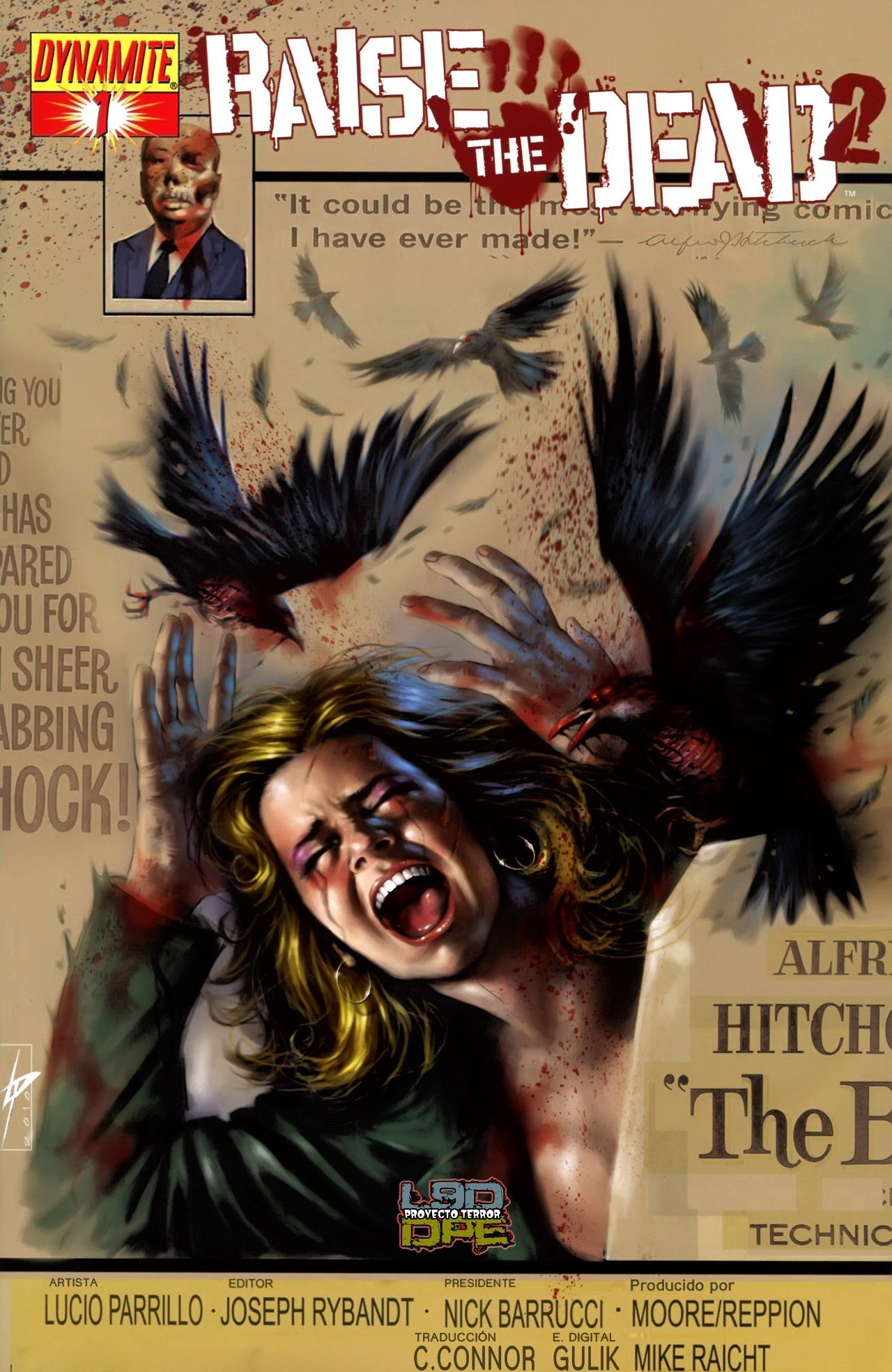 Portada ampliada de RAISE THE DEAD