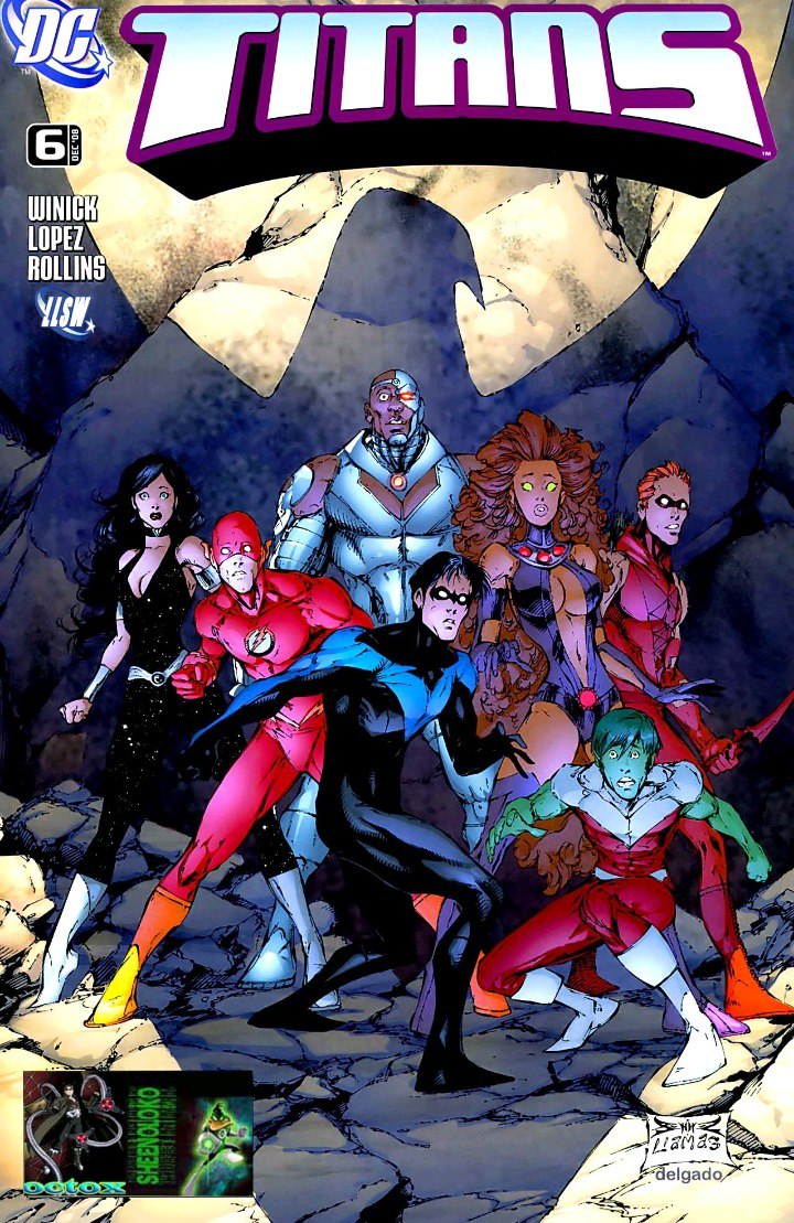 Portada ampliada de TITANS