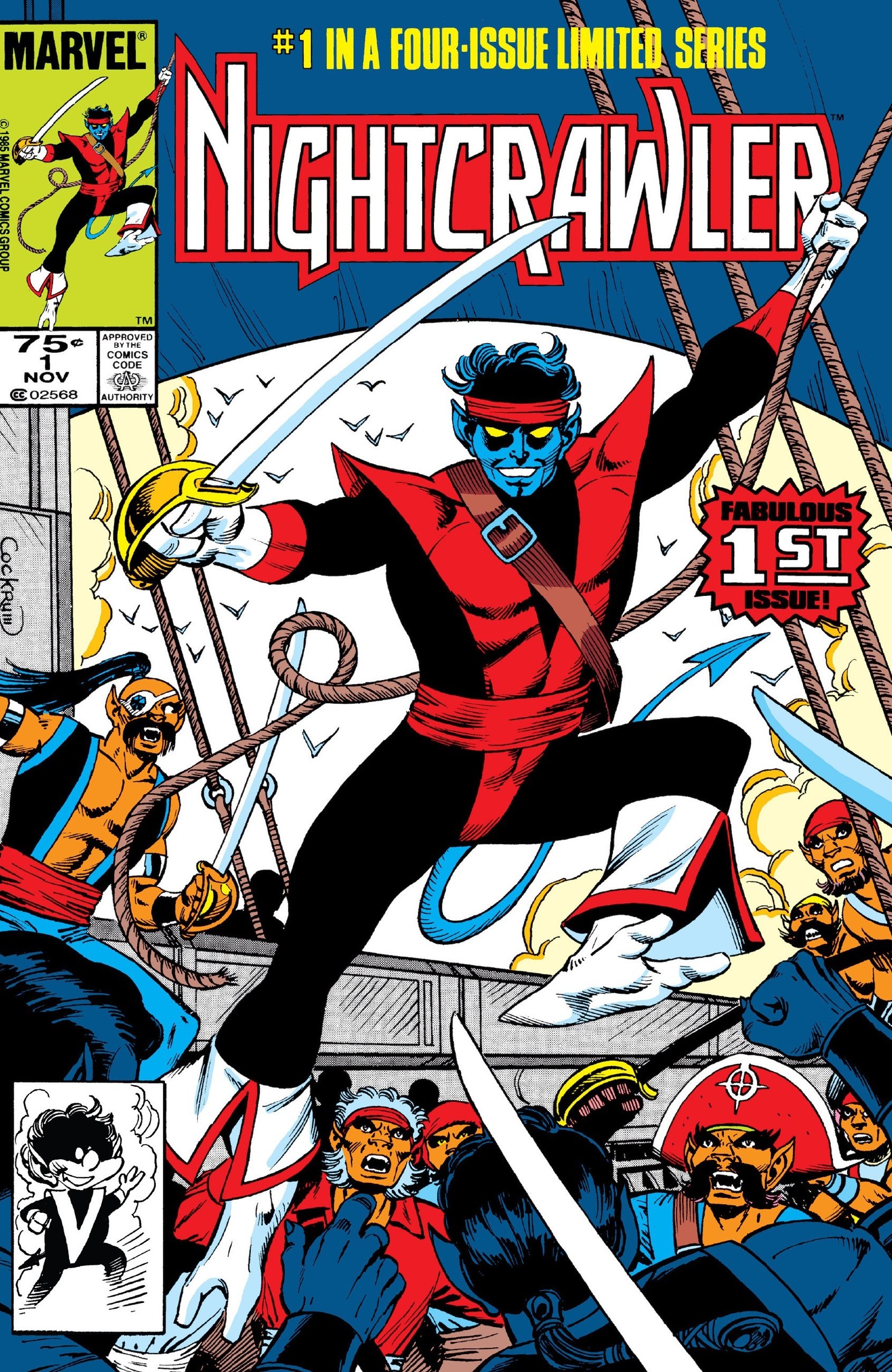 Portada ampliada de Nightcrawler