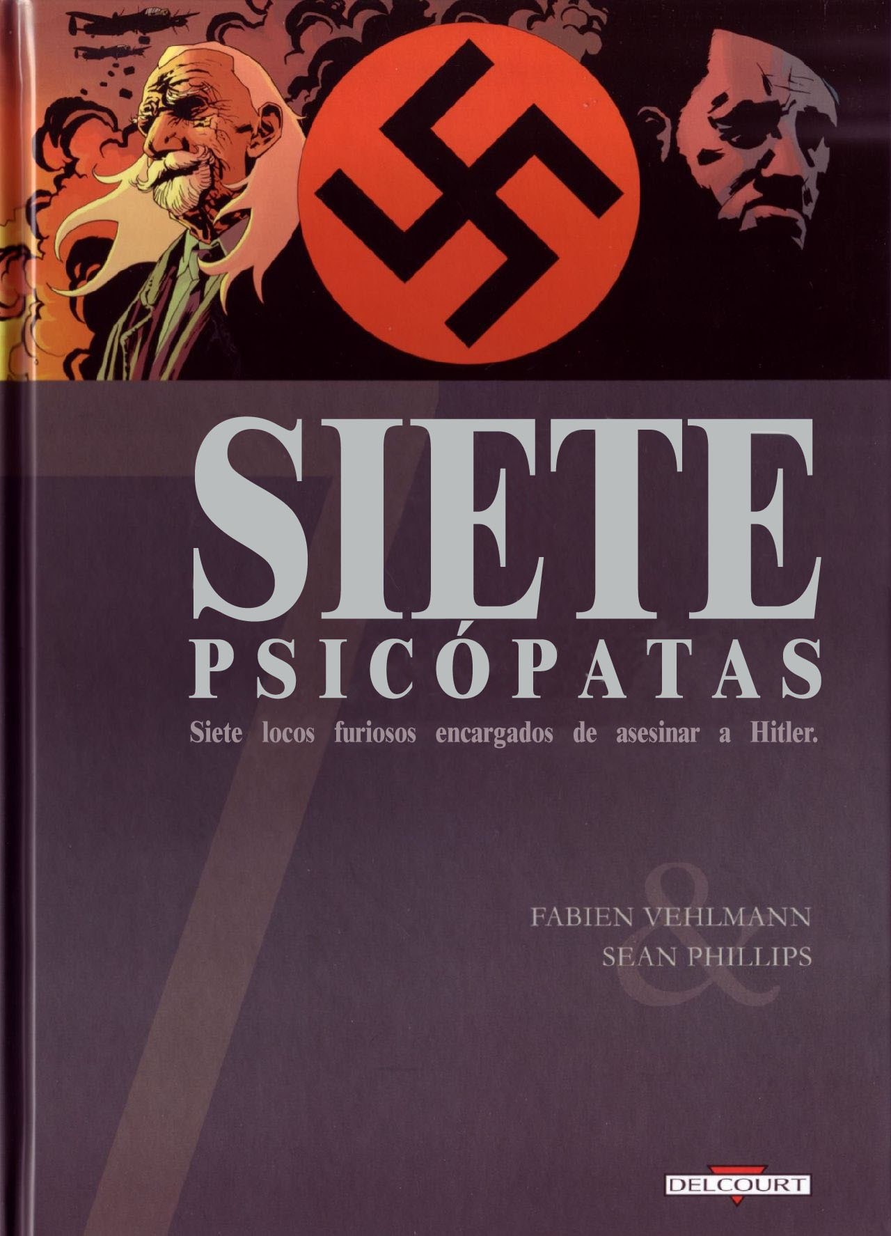 Portada ampliada de SIETE PSICÓPATAS