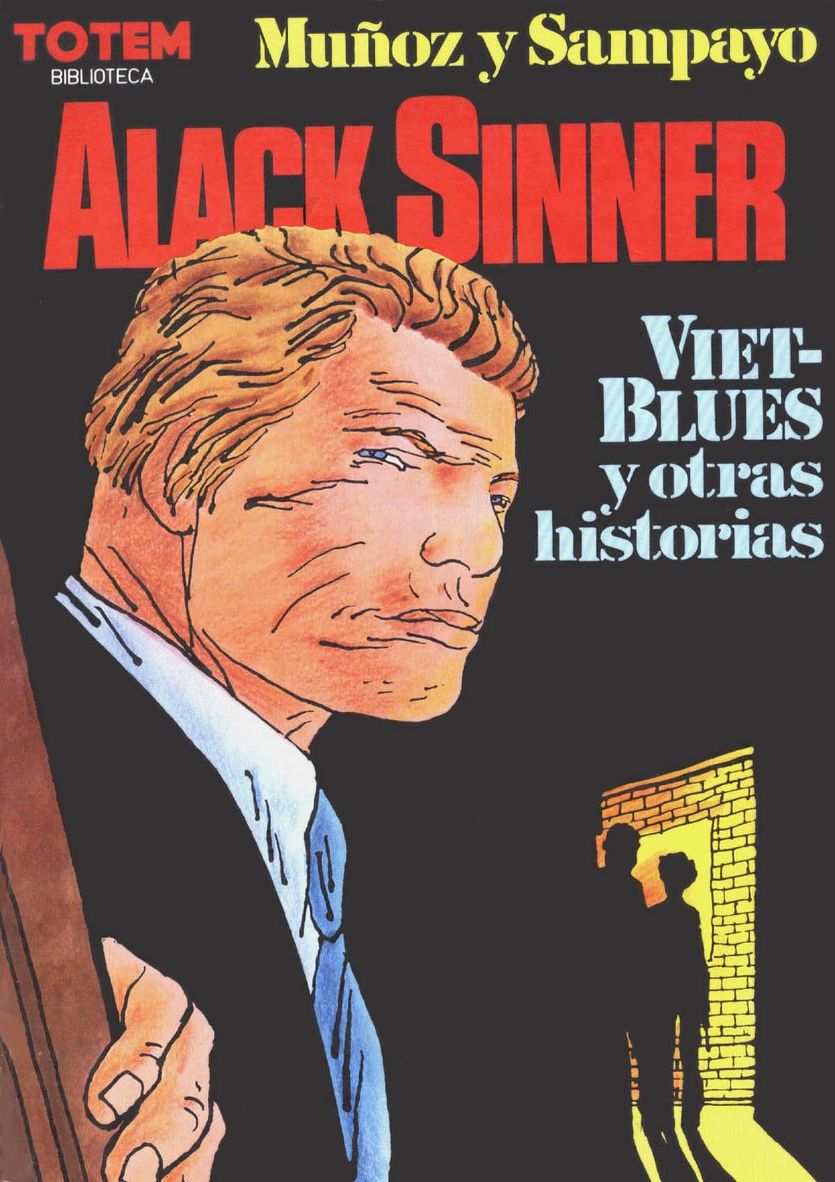 Portada ampliada de Alack Sinner