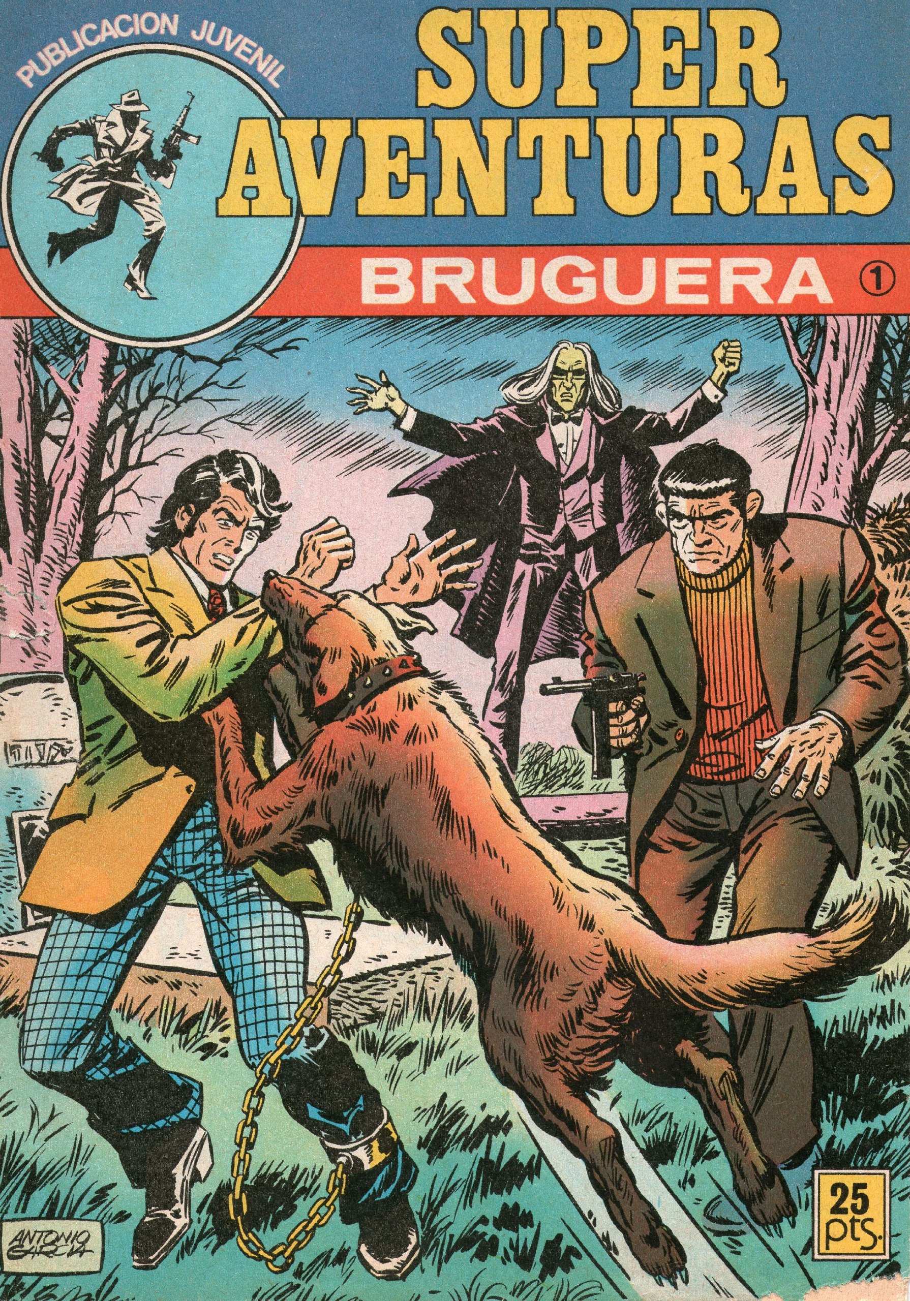 Portada ampliada de SUPER AVENTURAS BRUGUERA