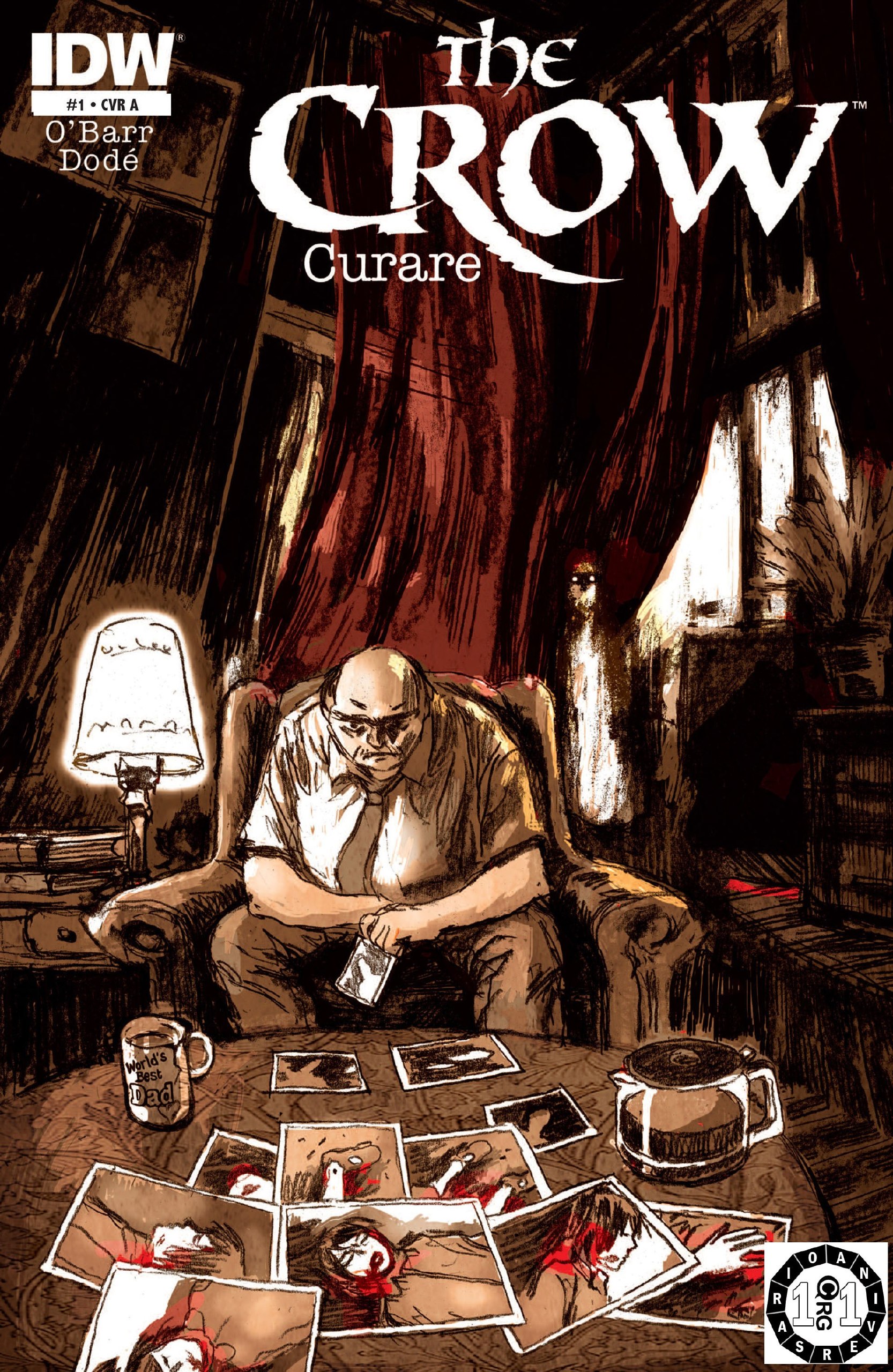 Portada ampliada de The Crow Curare