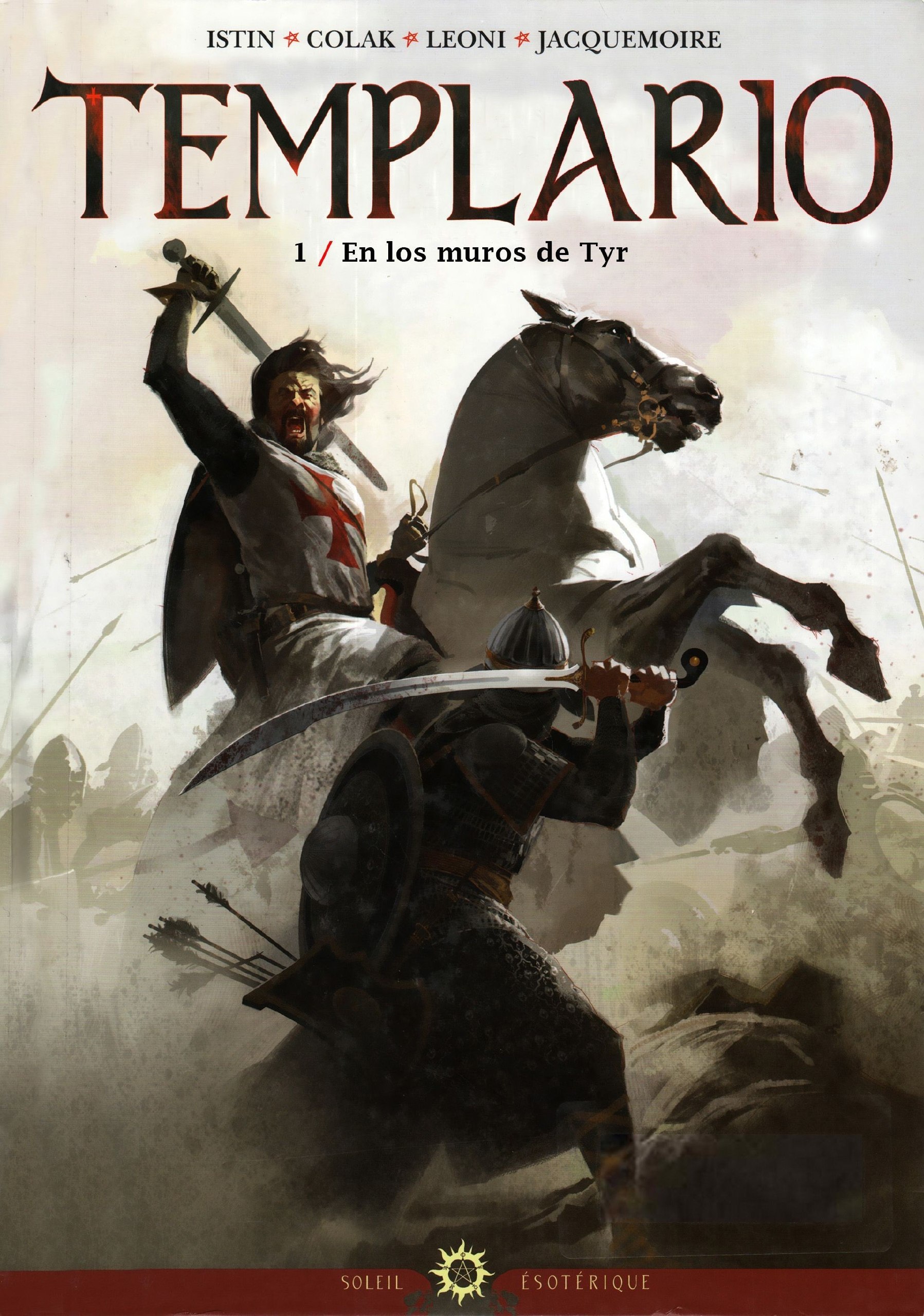 Portada ampliada de TEMPLARIO