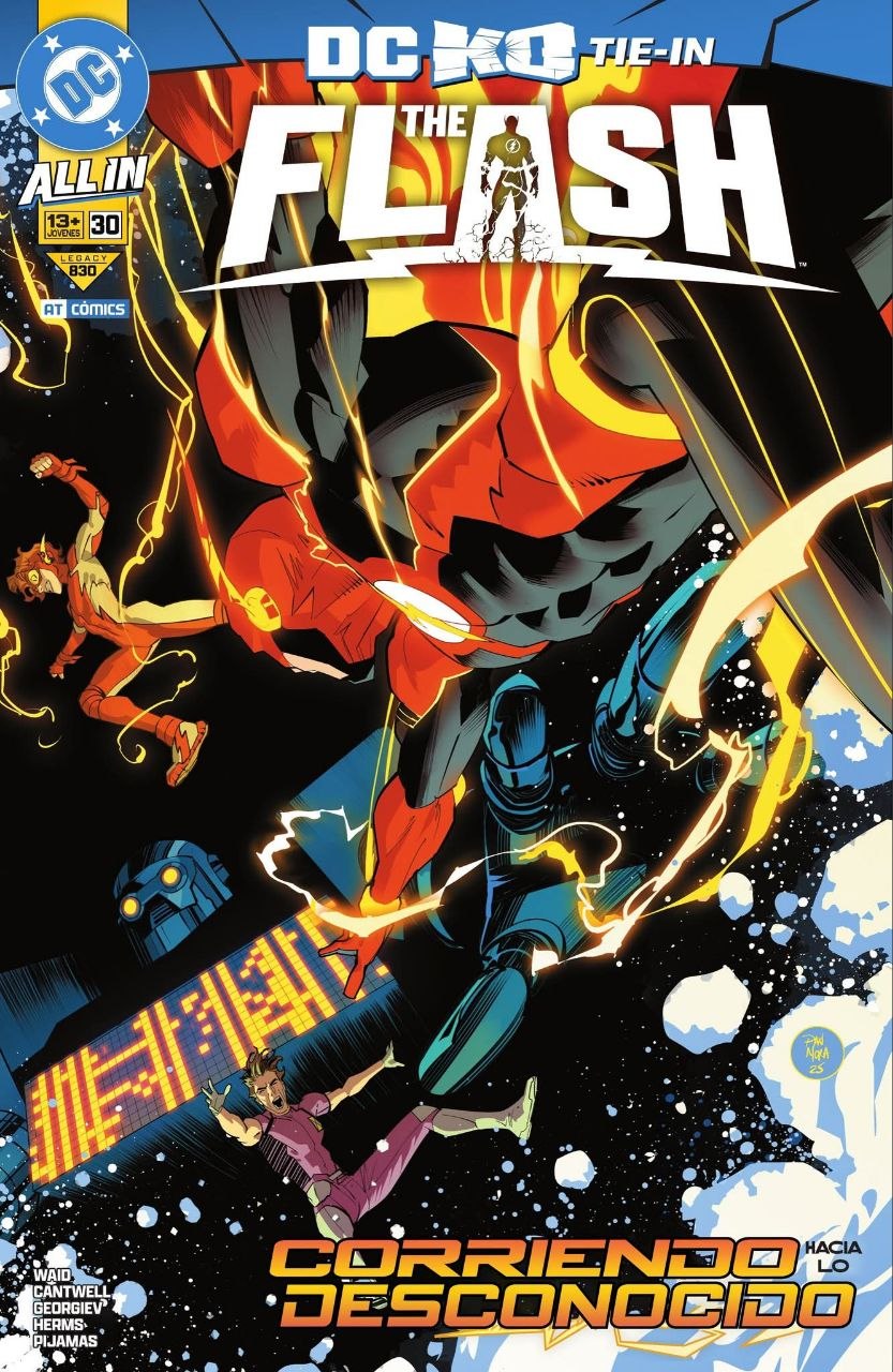 Portada ampliada de THE FLASH