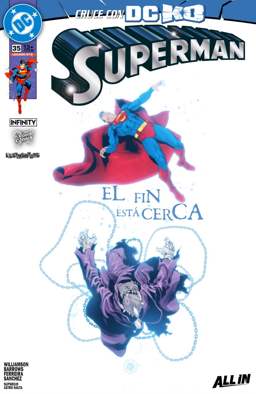 Portada ampliada de SUPERMAN