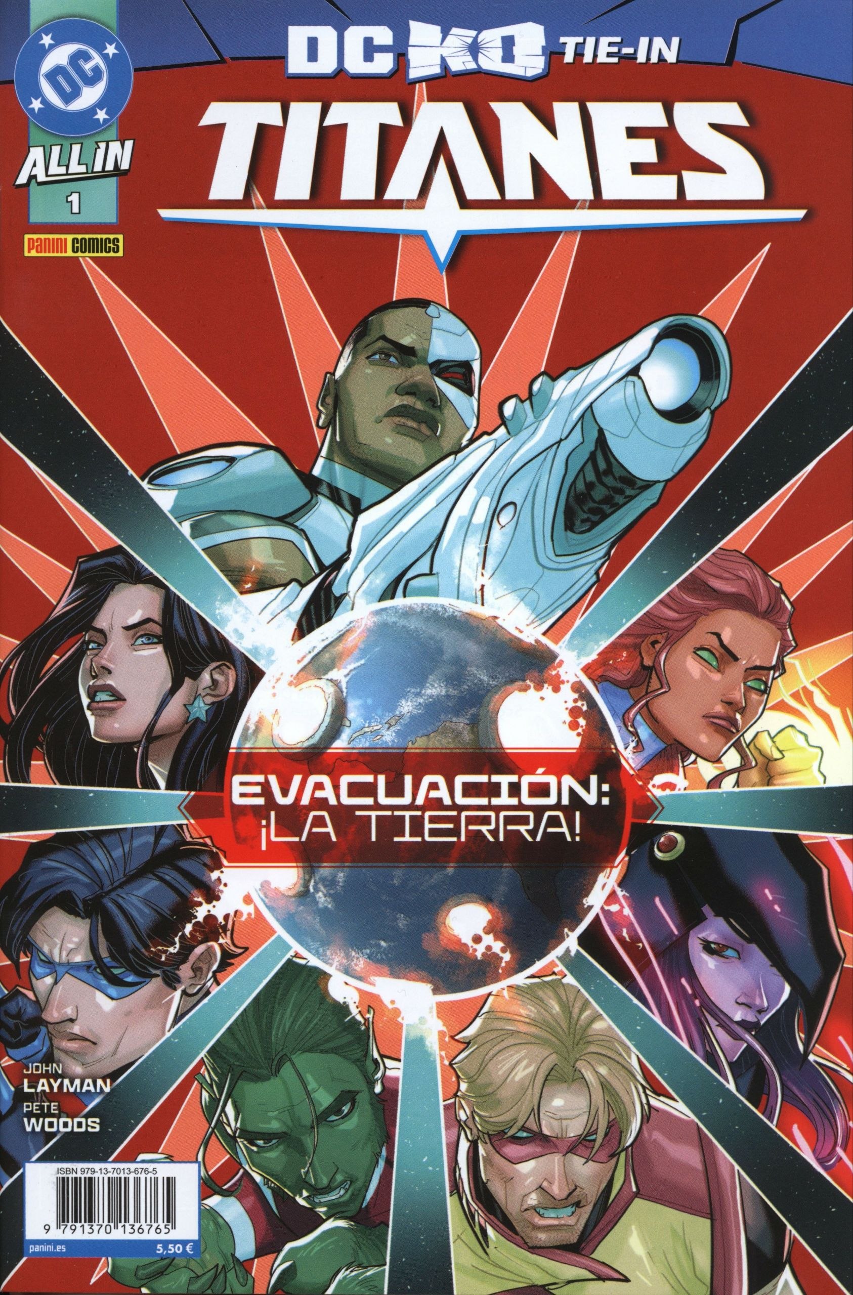 Portada ampliada de TITANES