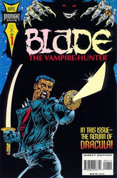Portada ampliada de BLADE THE VAMPIRE-HUNTER
