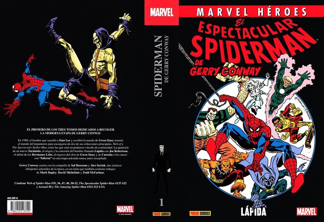 Portada ampliada de Espectacular Spiderman
