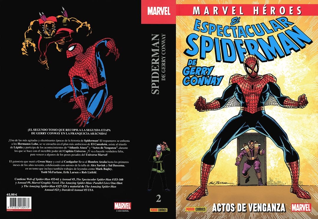 Portada ampliada de ESPECTACULAR SPIDERMAN