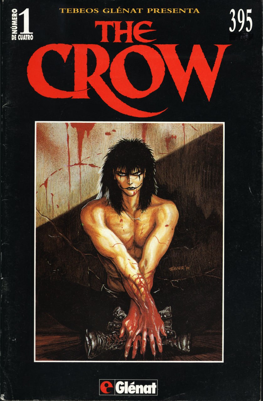 Portada ampliada de THE CROW