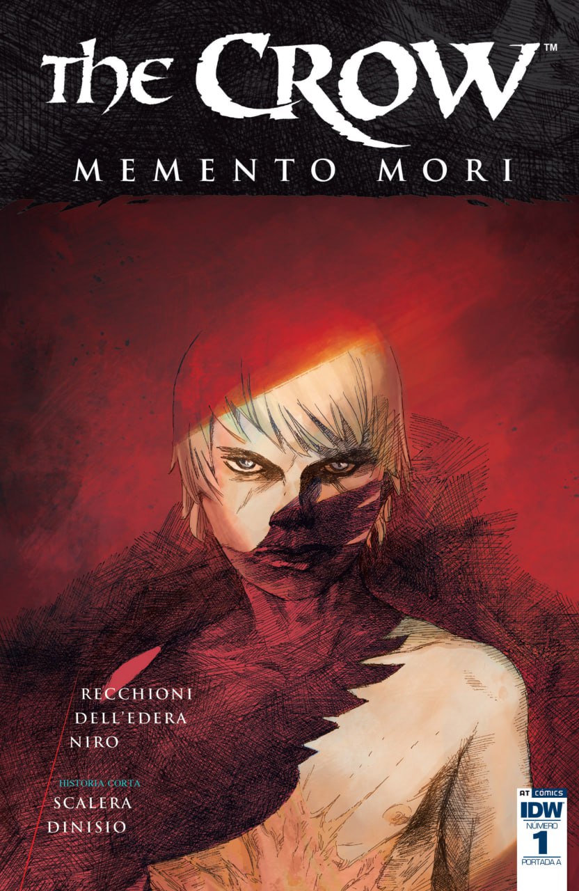 Portada ampliada de The Crow Memento Mori