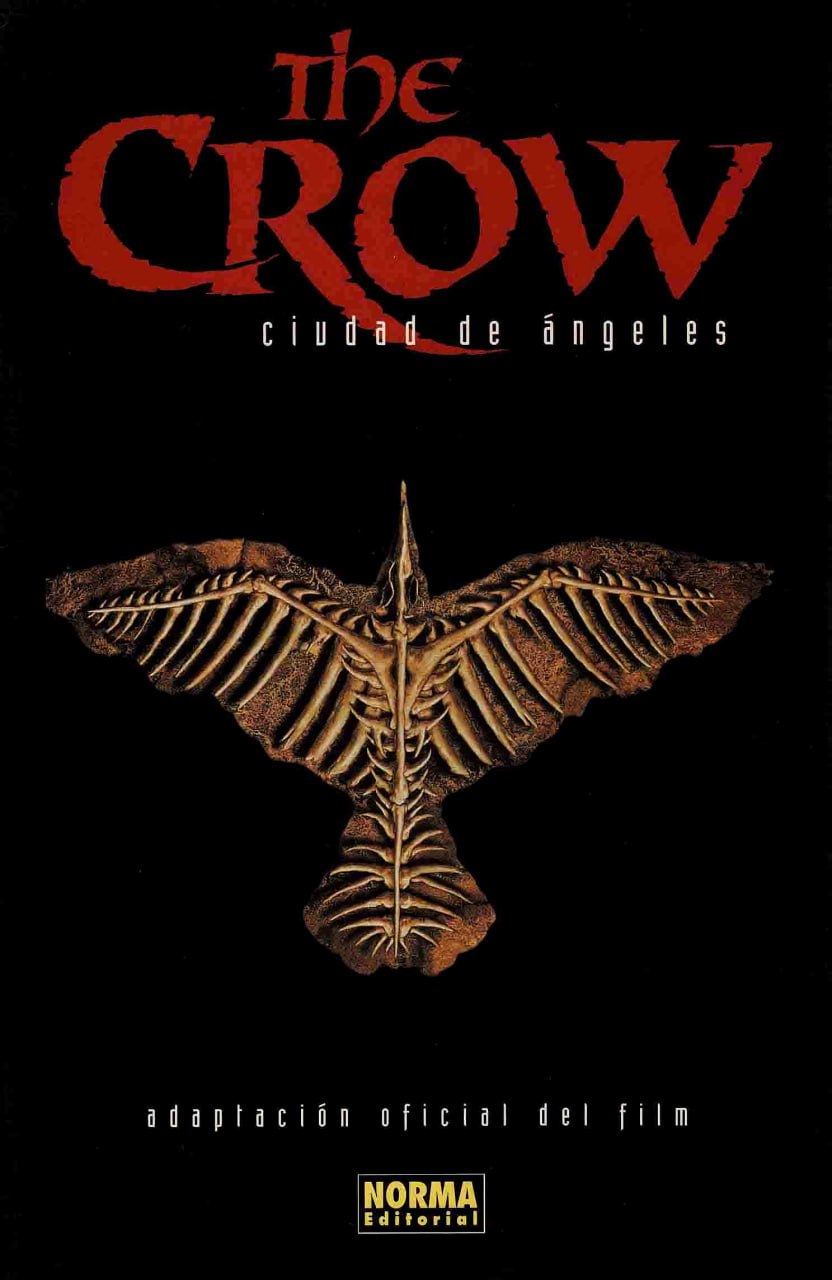 Portada ampliada de The Crow ciudad de ángeles
