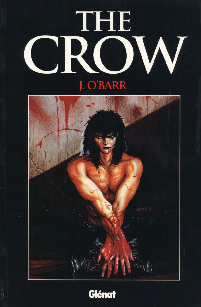 Portada ampliada de THE CROW