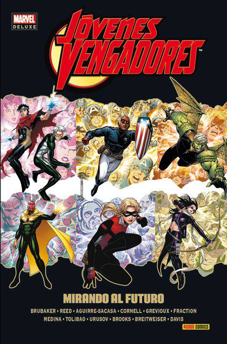 Portada ampliada de Jovenes Vengadores