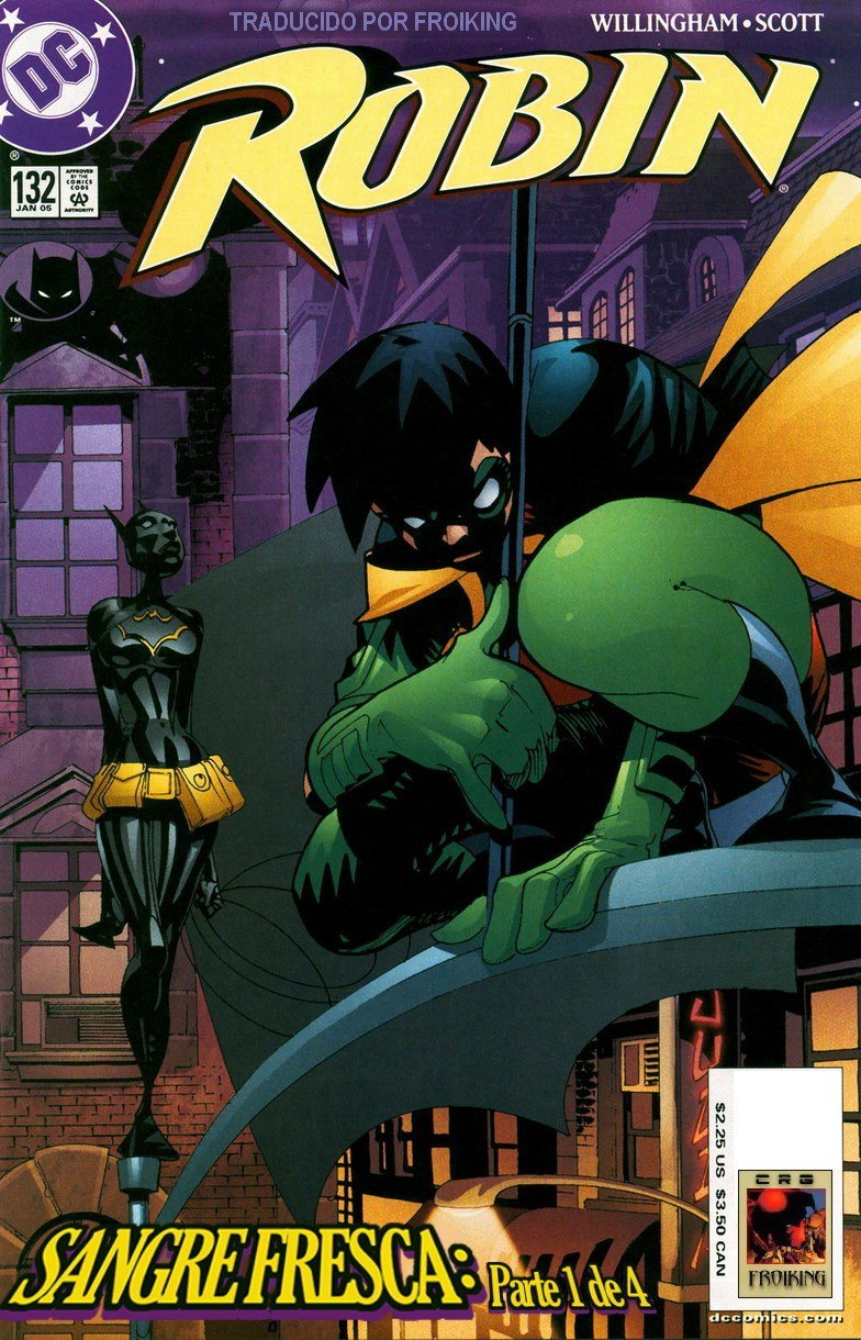 Portada ampliada de ROBIN