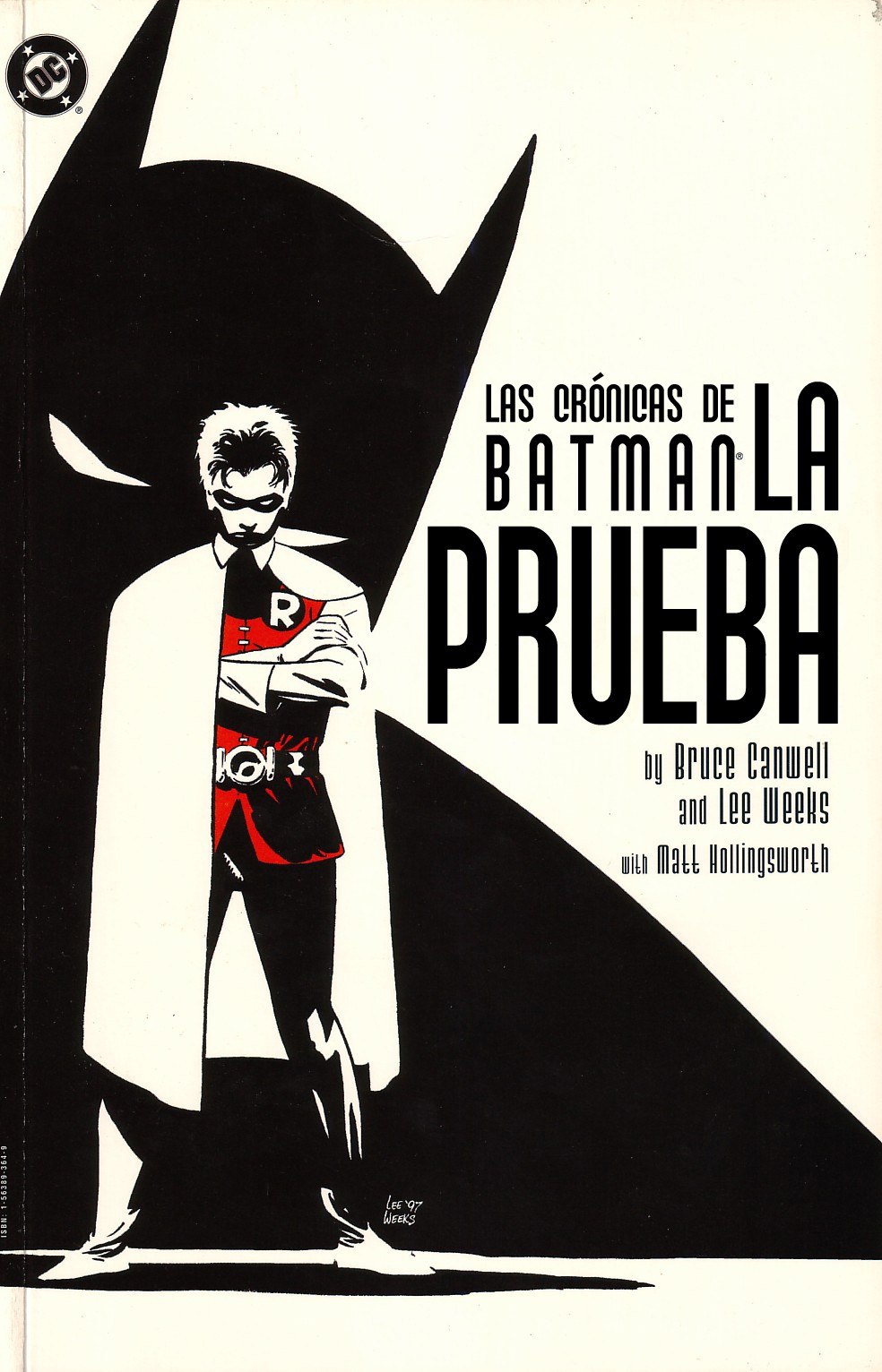 Portada ampliada de LAS CRÓNICAS DE BATMAN LA PRUEBA