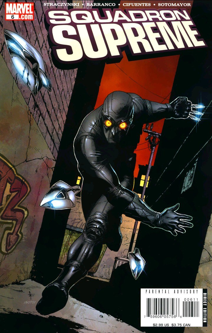 Portada ampliada de SQUADRON SUPREME