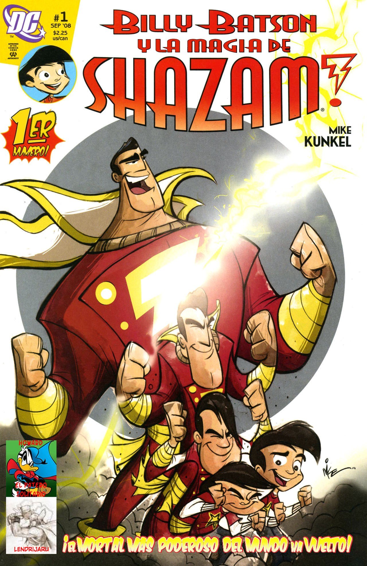 Portada ampliada de Billy Batson y la magia de Shazam!