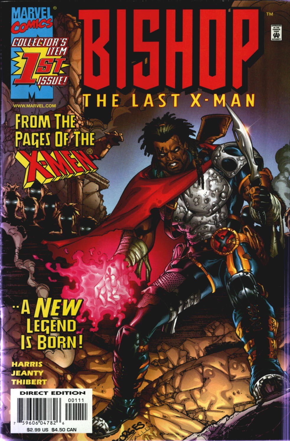 Portada ampliada de BISHOP THE LAST X-MAN