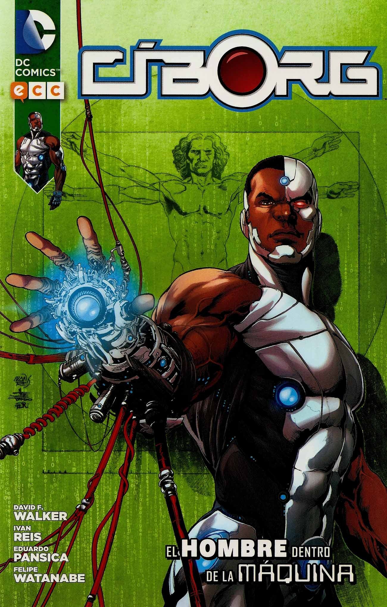 Portada ampliada de Cyborg