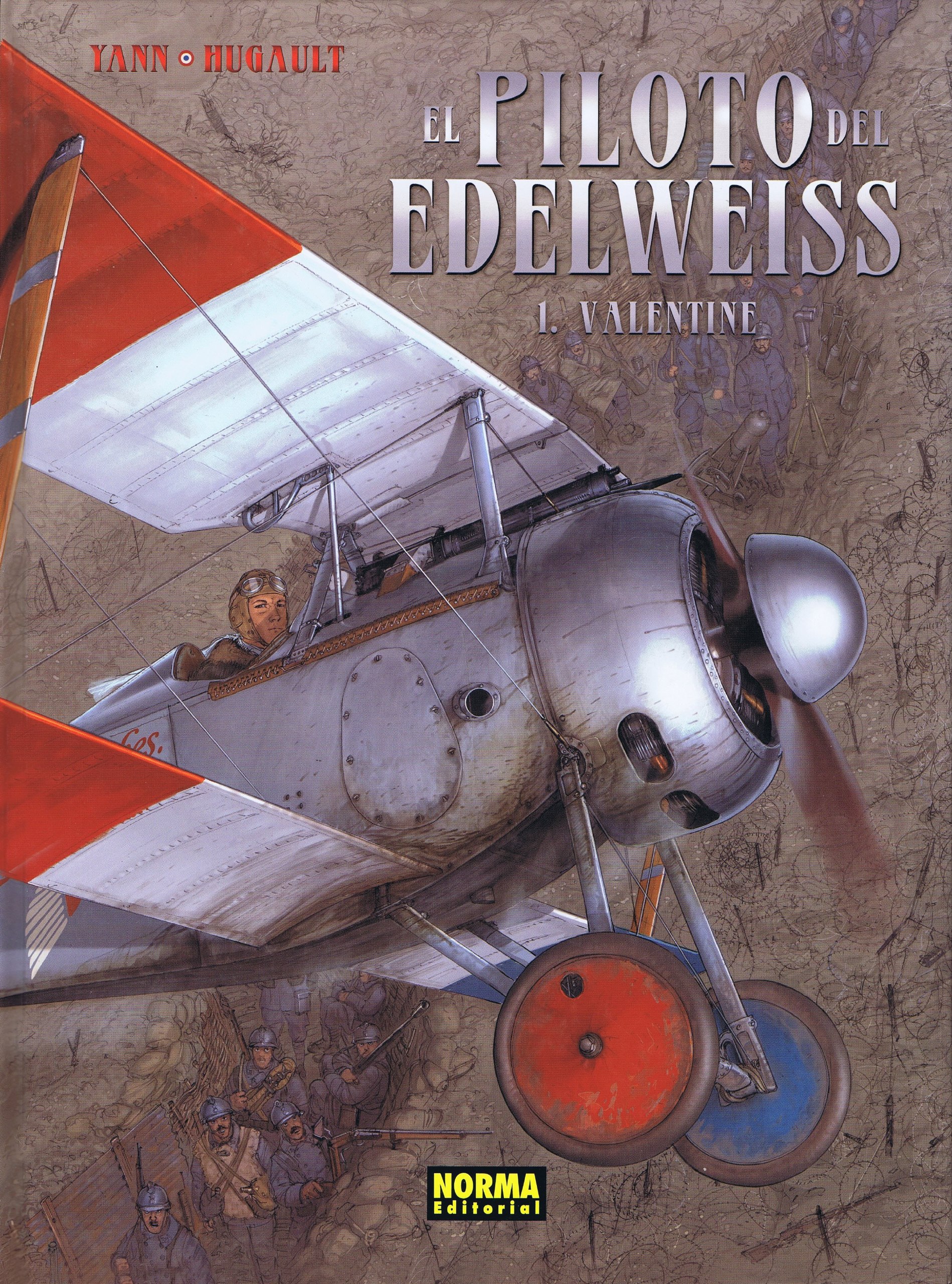 Portada ampliada de El Piloto del Edelweiss