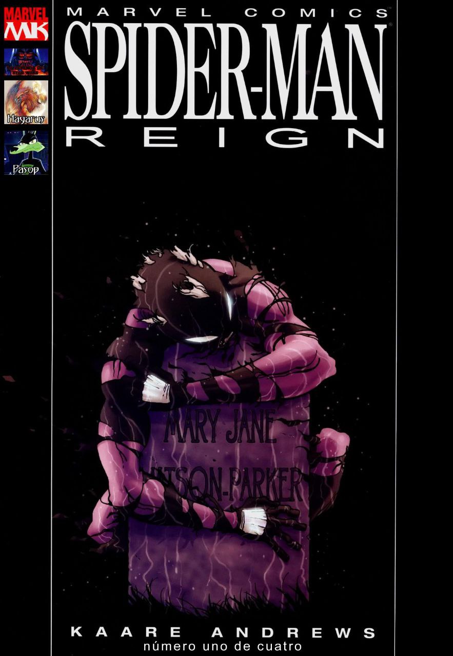 Portada ampliada de SPIDER-MAN REIGN