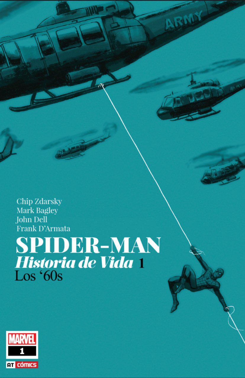 Portada ampliada de SPIDER-MAN Historia de Vida 1 Los '60s