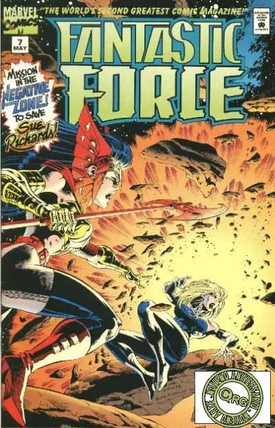 Portada ampliada de FANTASTIC FORCE