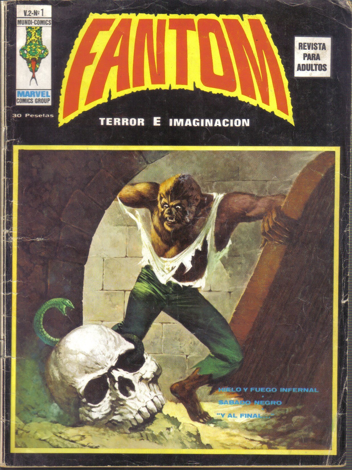 Portada ampliada de FANTOM