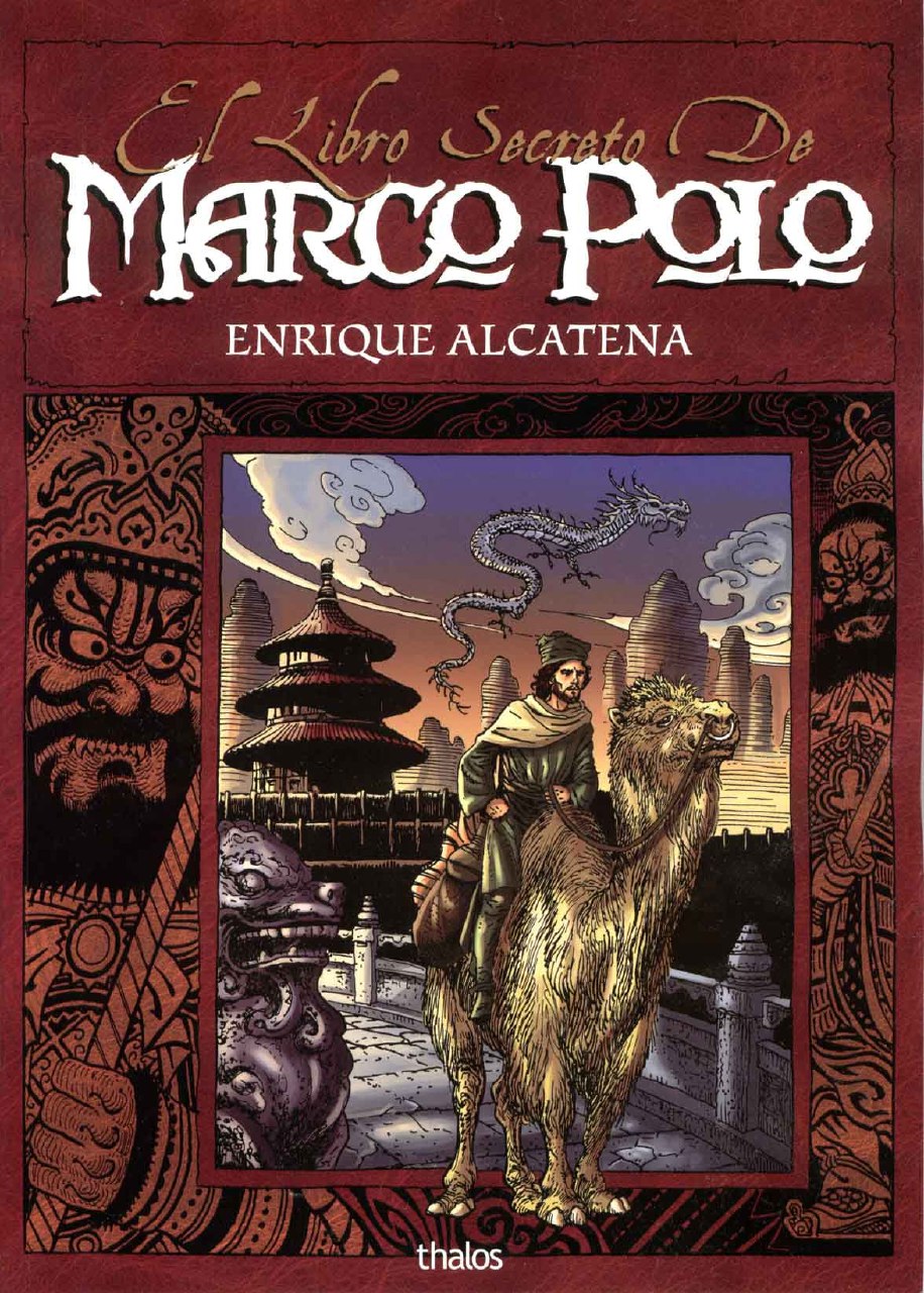 Portada ampliada de El Libro Secreto De MARCO POLO