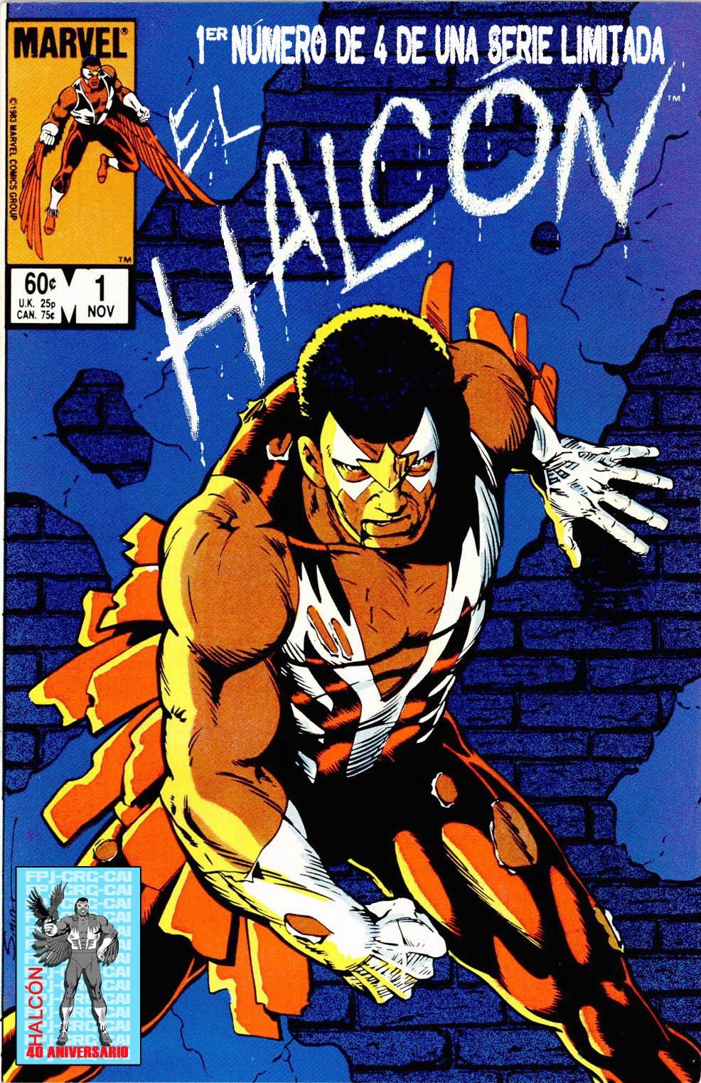 Portada ampliada de El Halcón