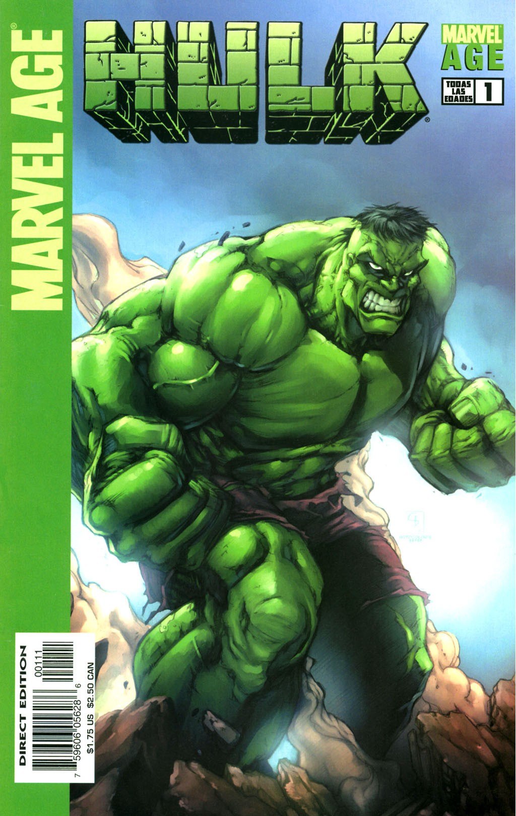 Portada ampliada de HULK