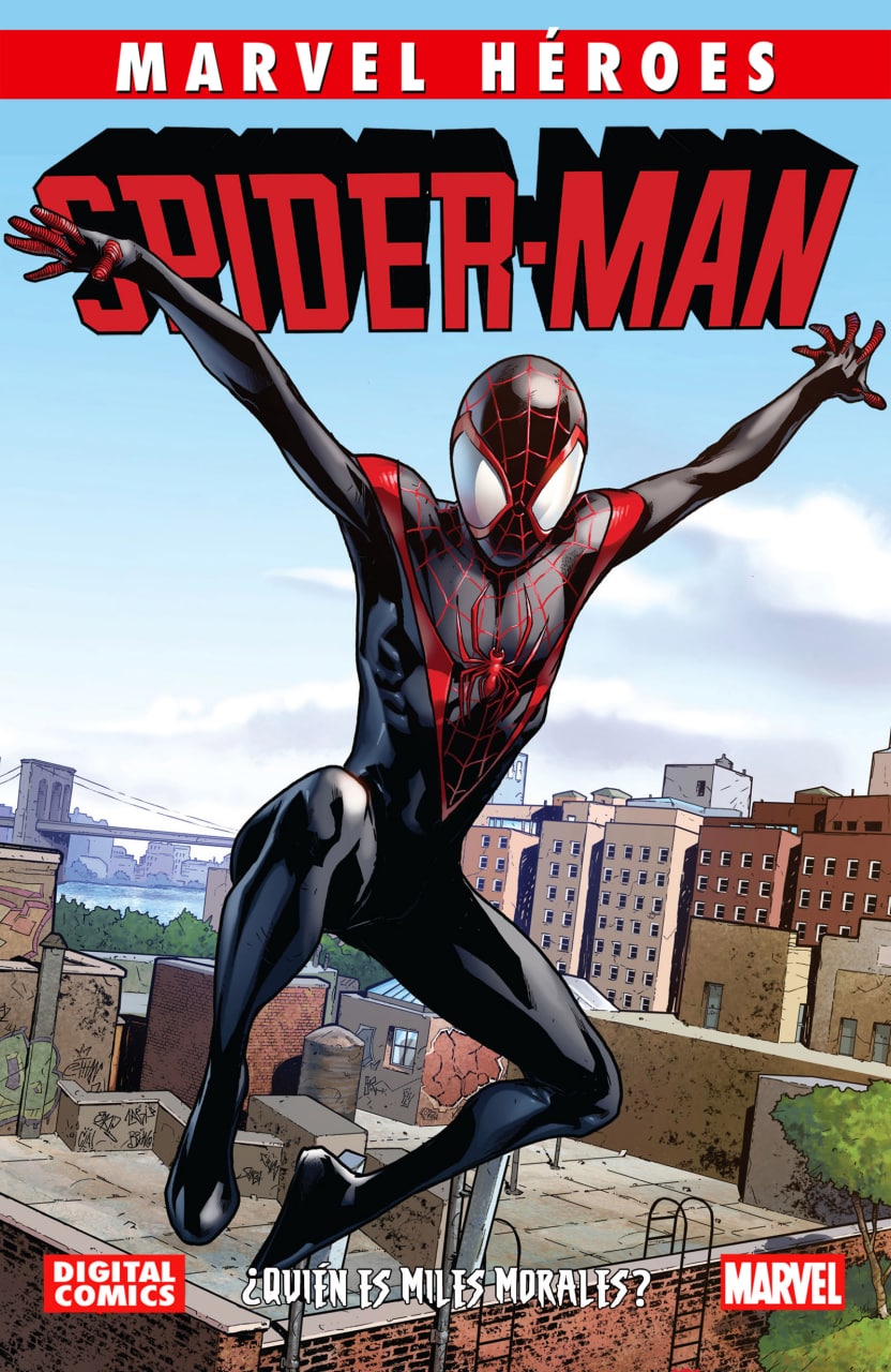 Portada ampliada de SPIDER-MAN