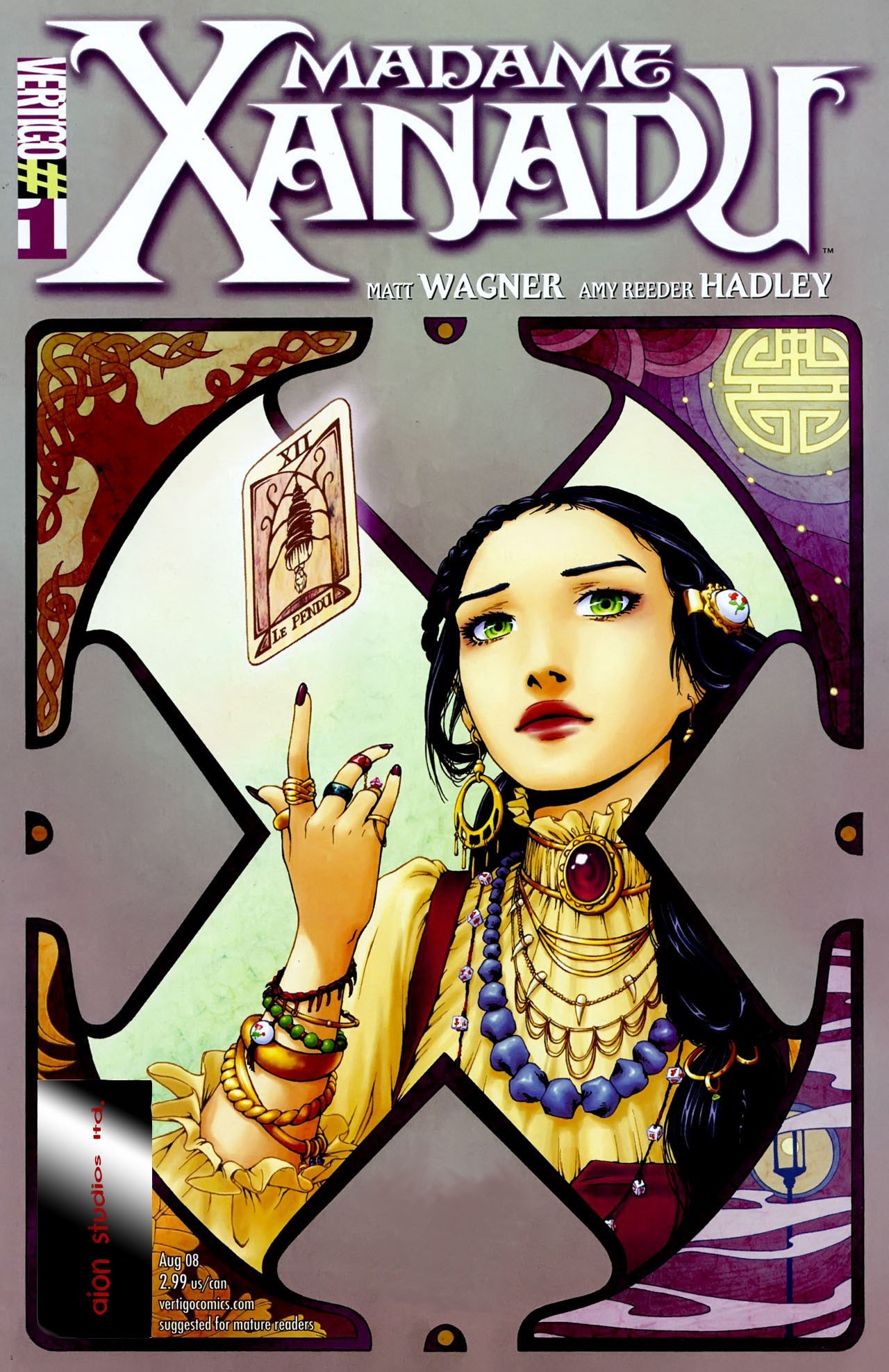 Portada ampliada de Madame Xanadu