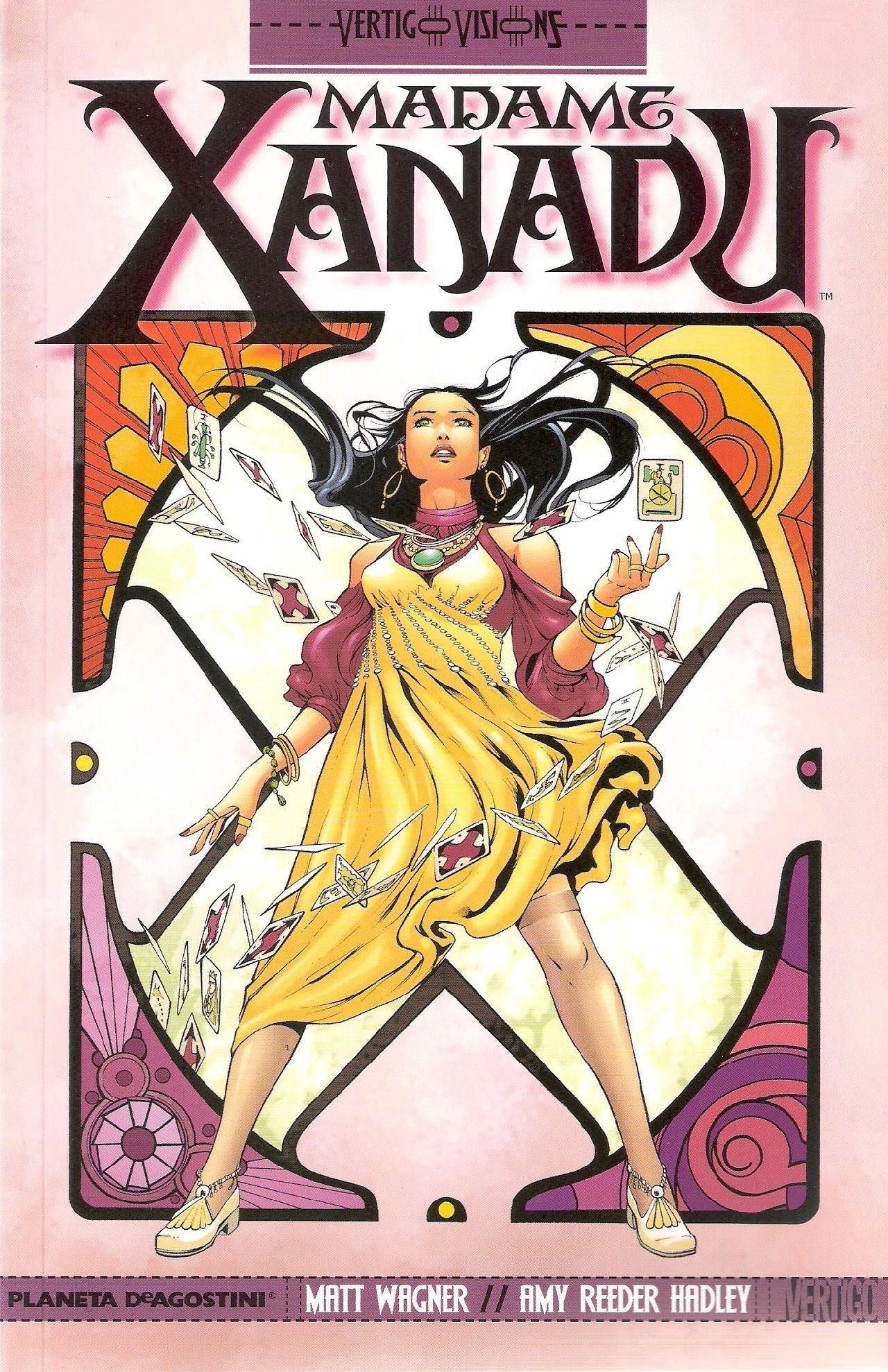 Portada ampliada de Madame Xanadu