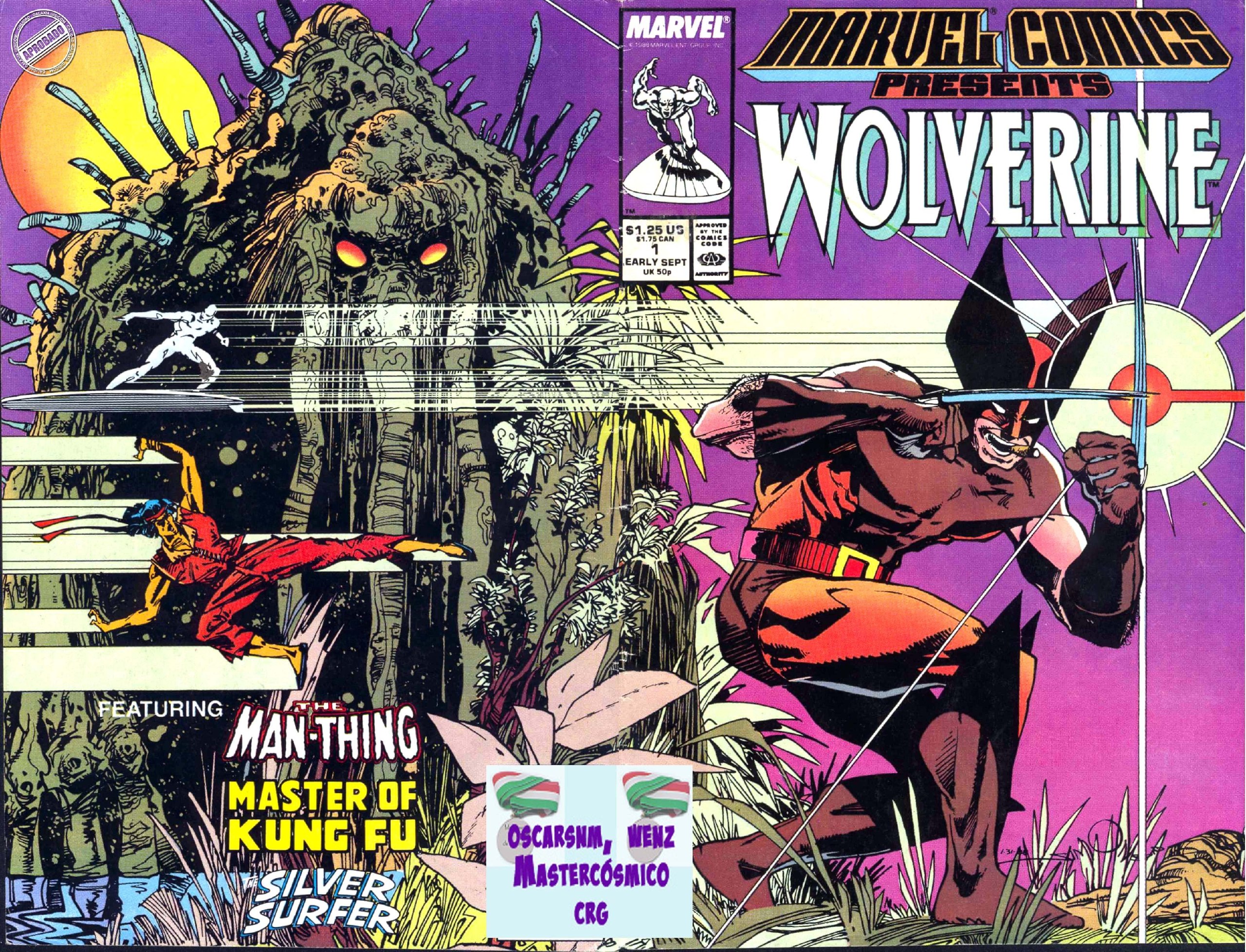 Portada ampliada de WOLVERINE