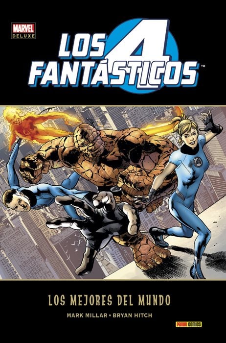 Portada ampliada de LOS 4 FANTÁSTICOS