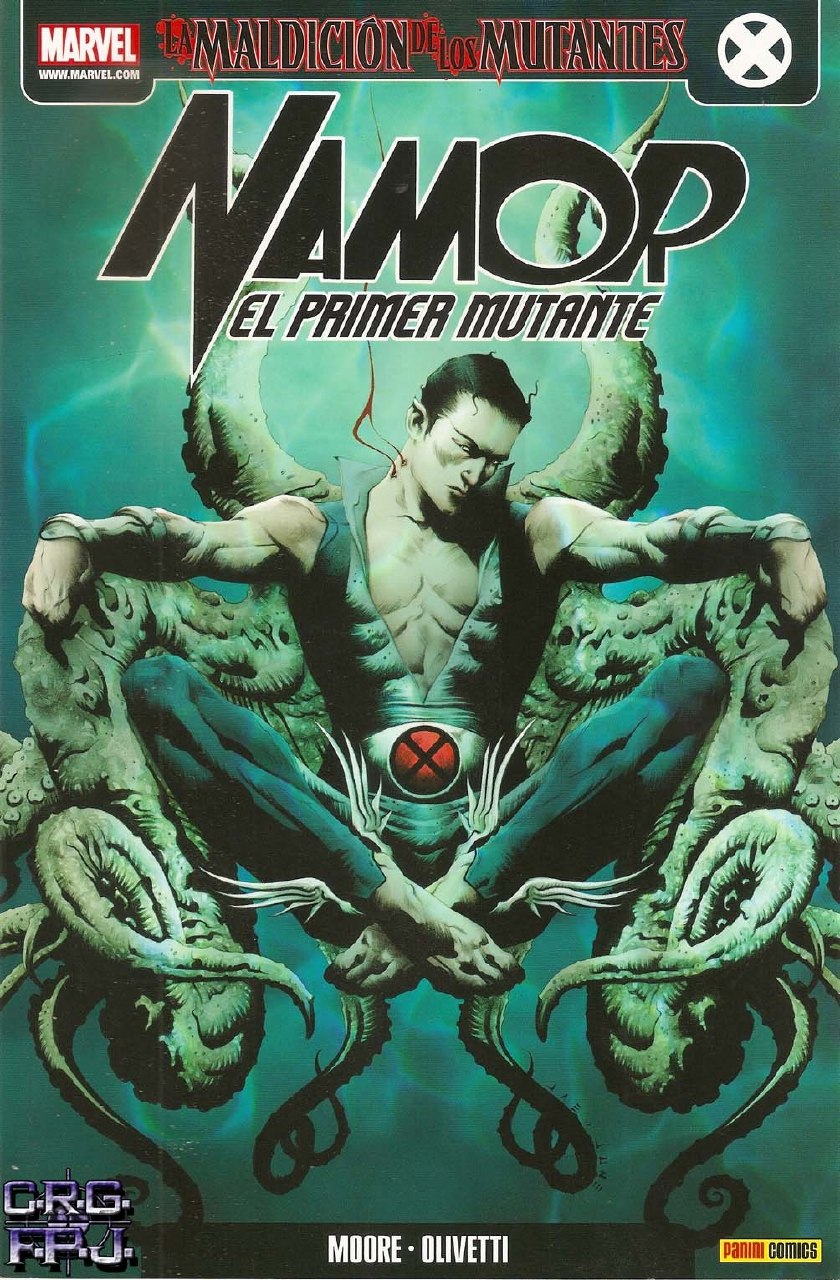 Portada ampliada de NAMOP EL PRIMER MUTANTE