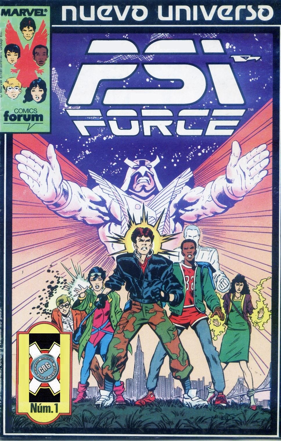 Portada ampliada de PSI FORCE