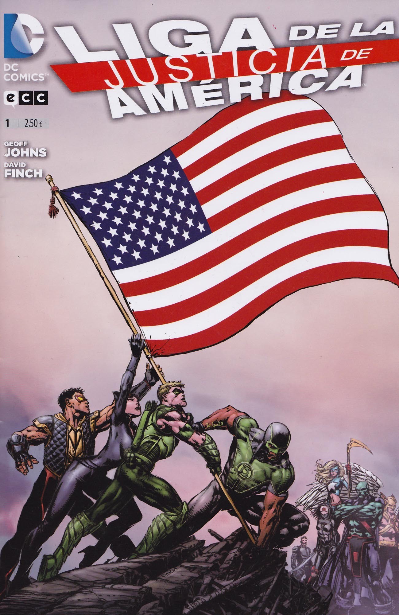Portada ampliada de LIGA DE LA JUSTICIA DE AMERICA