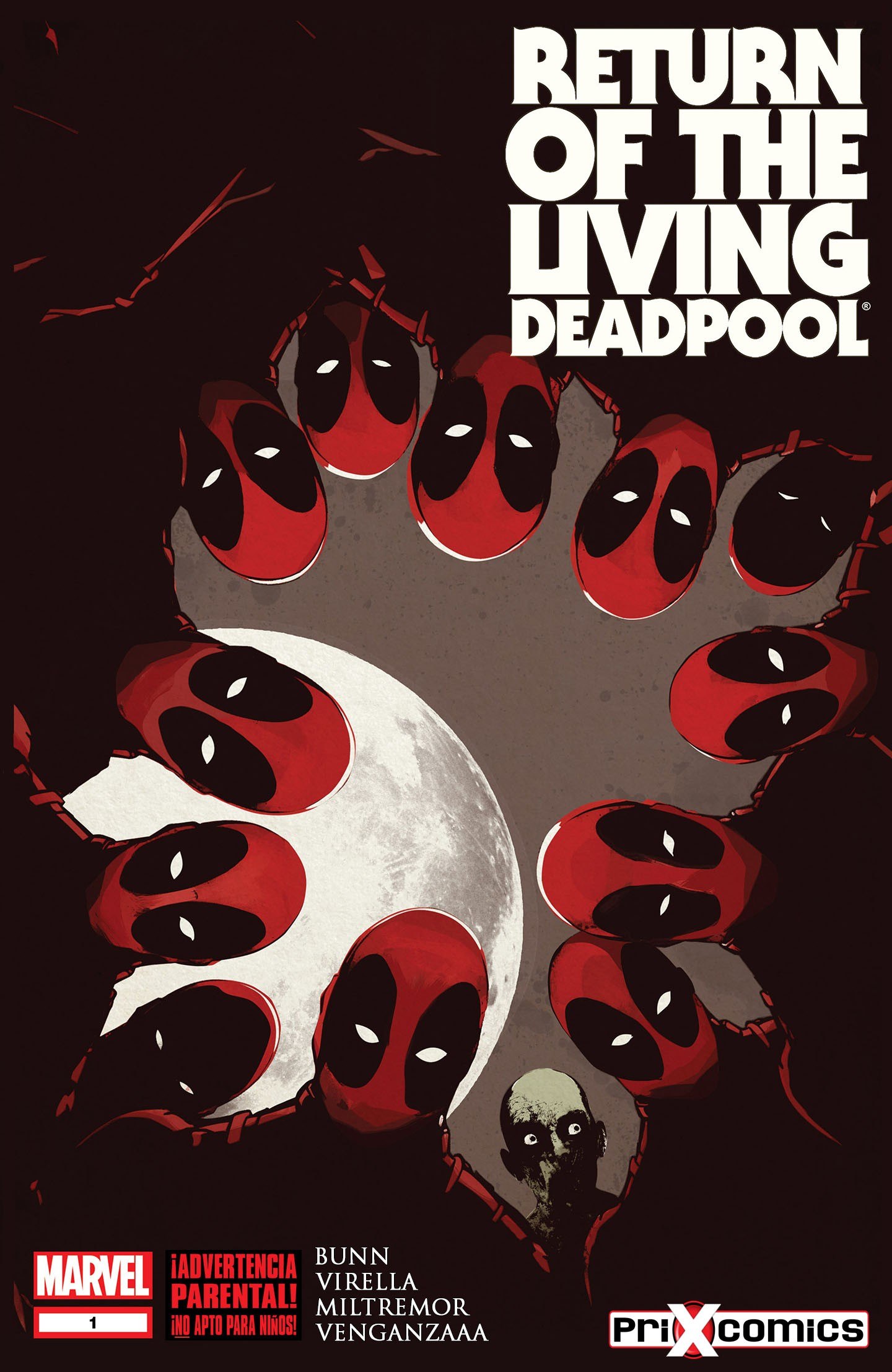 Portada ampliada de RETURN OF THE LIVING DEADPOOL