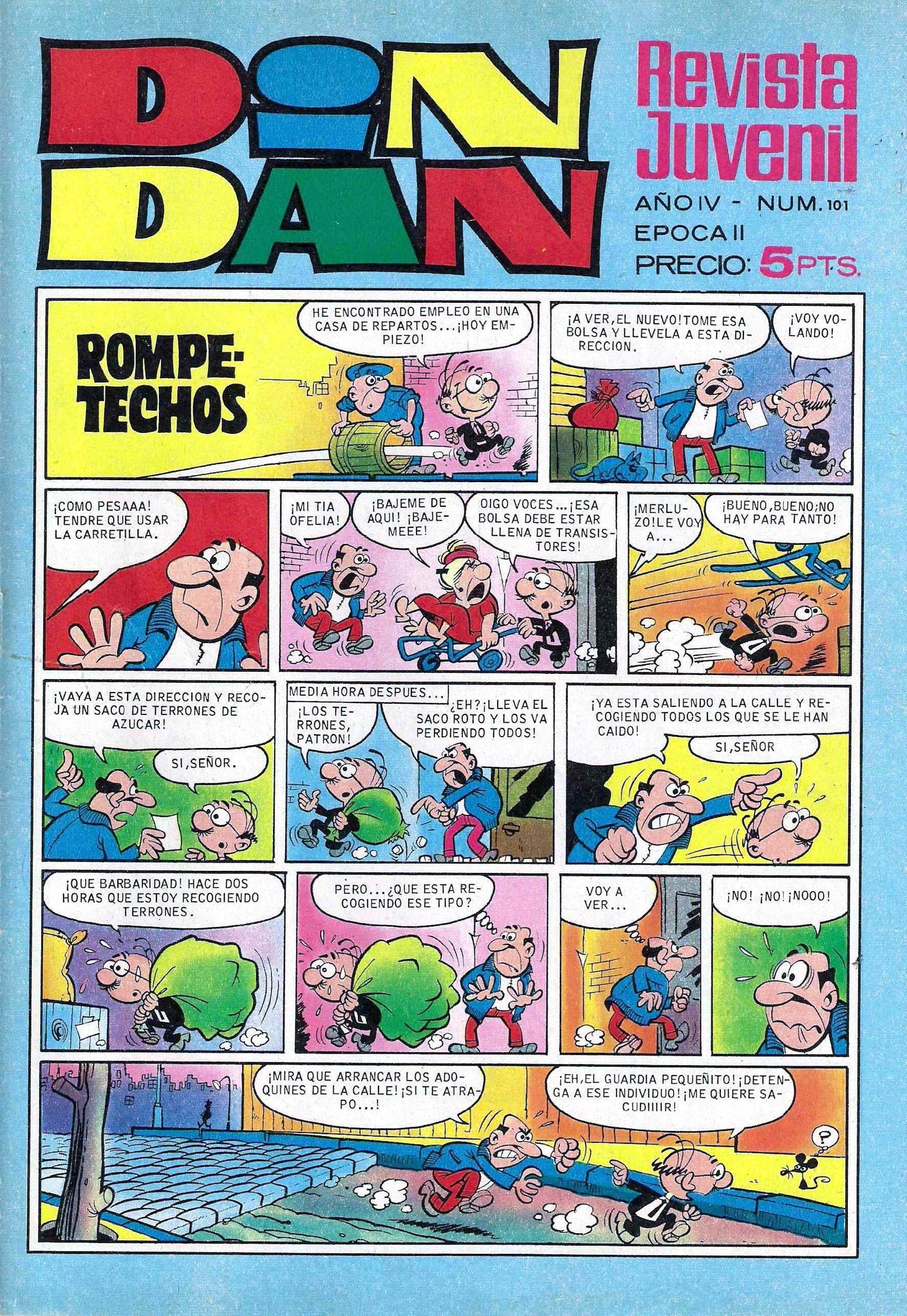 Portada ampliada de DON DAN