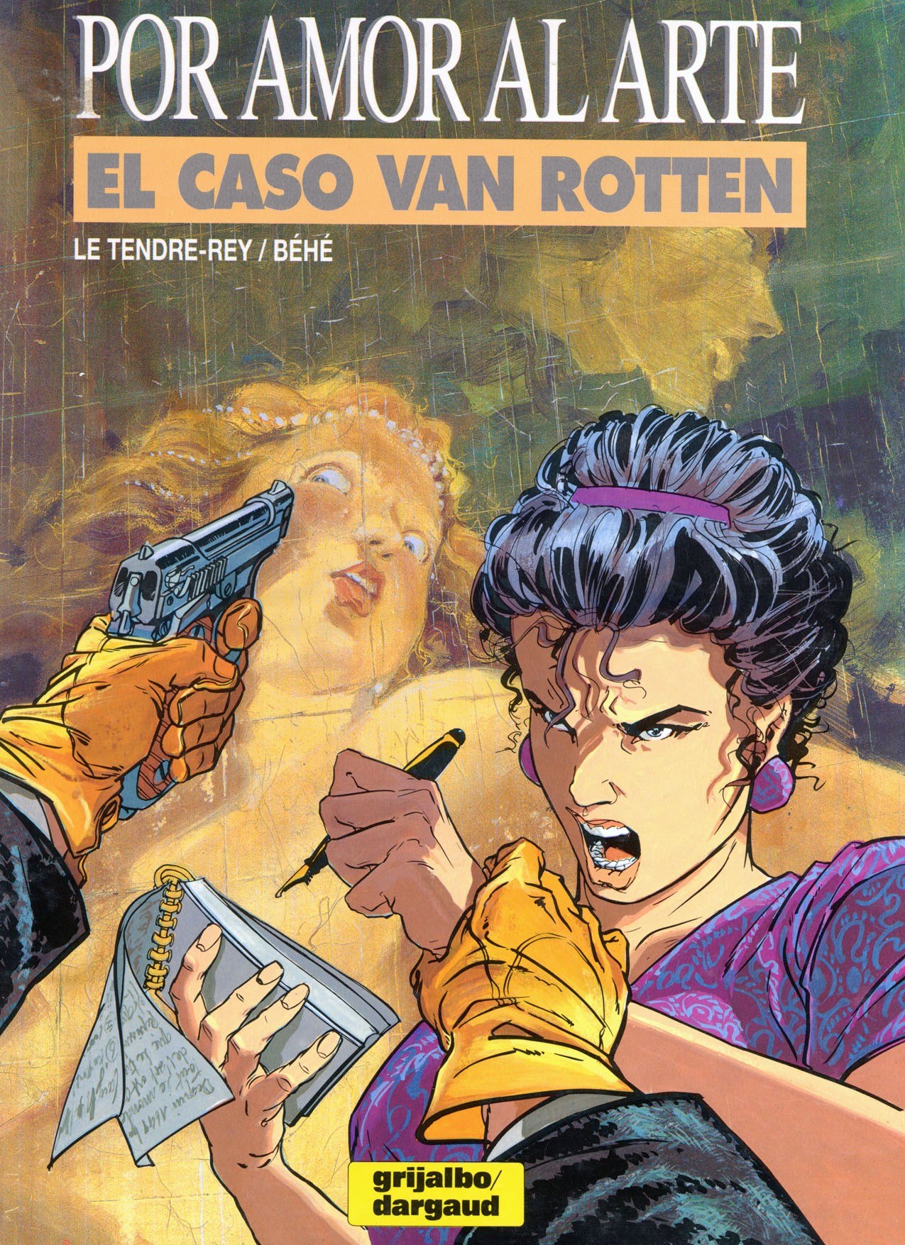 Portada ampliada de POR AMOR AL ARTE EL CASO VAN ROTTEN