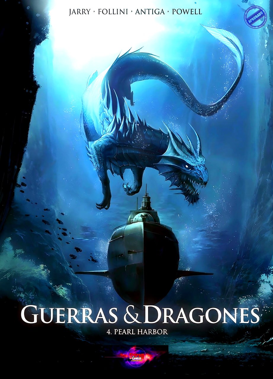 Portada ampliada de GUERRAS & DRAGONES
