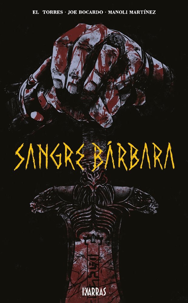 Portada ampliada de Sangre Bárbara