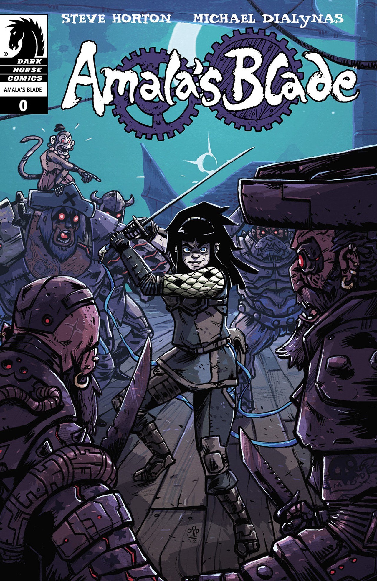 Portada ampliada de Amala's Blade